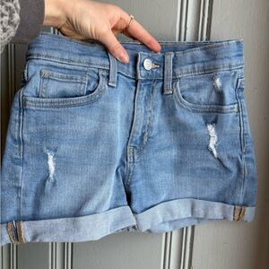 Girls Size 12 Old Navy Denim Light Blue Shorts